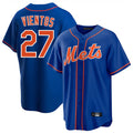 Keante NY.Mets #27 Mark Vientos Player Royal Home Game Stitched Jerseys