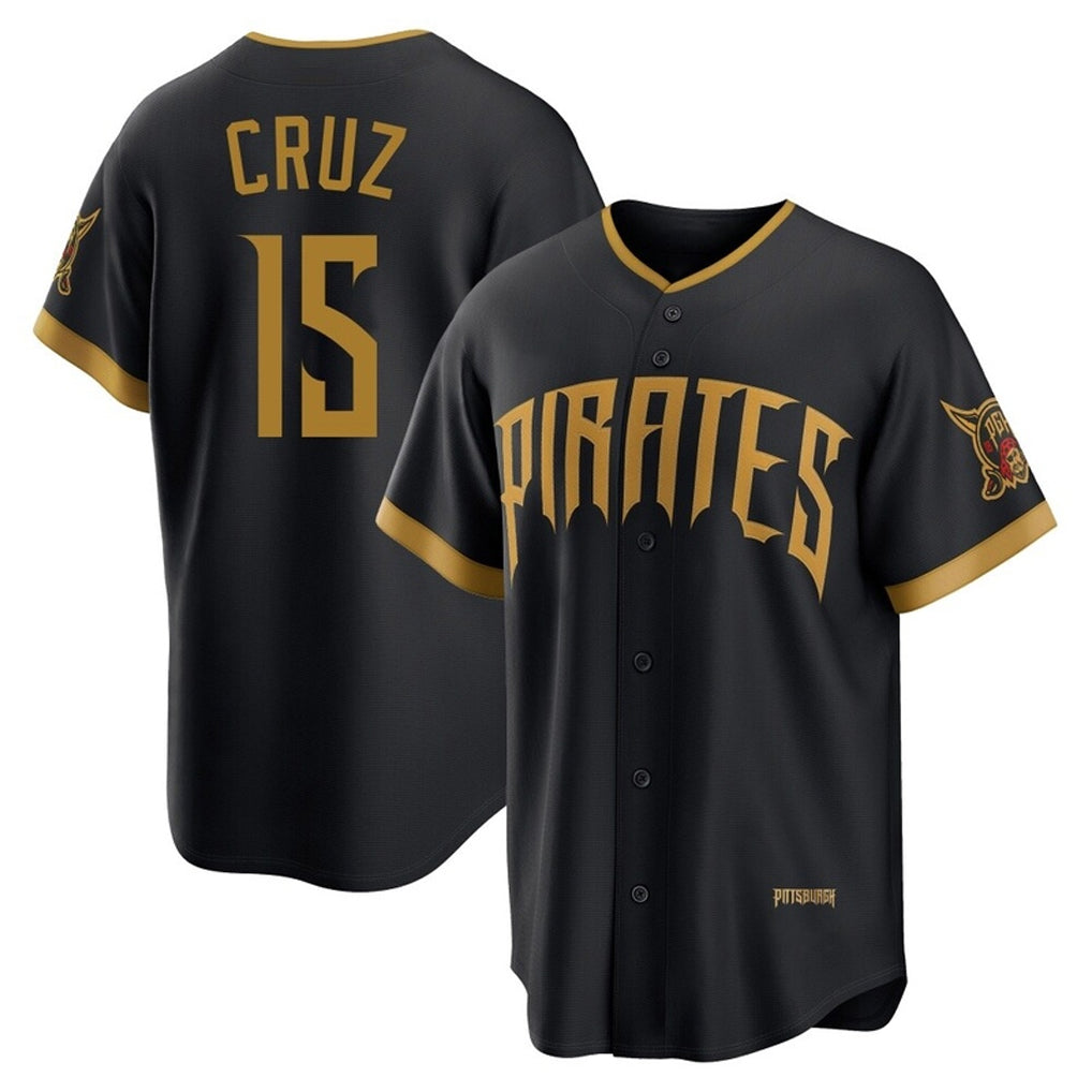 Keante P.Pirates #15 Oneil Cruz Player Black 2026 City Connect Home Game Stitched Jerseys