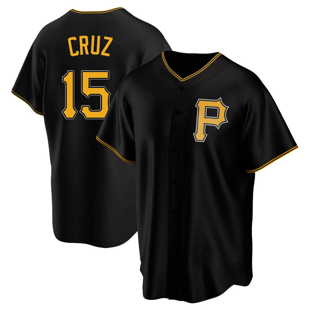 Keante P.Pirates #15 Oneil Cruz Player Black Alternate 2025 Home Game Stitched Jerseys