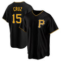 Keante P.Pirates #15 Oneil Cruz Player Black Alternate 2025 Home Game Stitched Jerseys