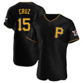 Keante P.Pirates #15 Oneil Cruz Player Black Alternate 2025 Home Limited Elite Stitched Jerseys