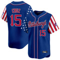 Keante P.Pirates #15 Oneil Cruz Player Royal 2025 Independence Day Vapor Premier Limited Stitched Jerseys