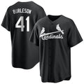 Keante St. Louis Cardinals #41 Alec Burlesona Player Black City Connect Home Limited Stitched Jerseys