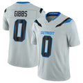 Keante D.Lions #0 Jahmyr Gibbs Silver 2026 F.U.S.E. Rivalries Collection Limited Football Stitched Jersey